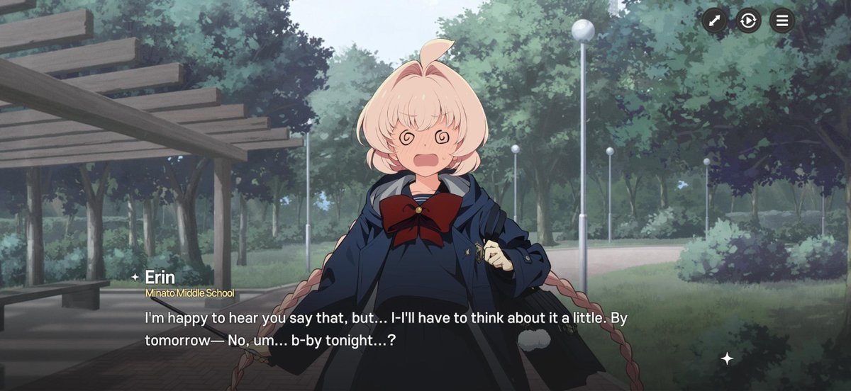 alphatauri_0515's tweet photo. Haven't seen the gameplay aspect but I'm already sold 😭😭

Also Erin reminds me of Hifumi 🤧

(No I don't play CBT) https://t.co/GvVGTsLjE4