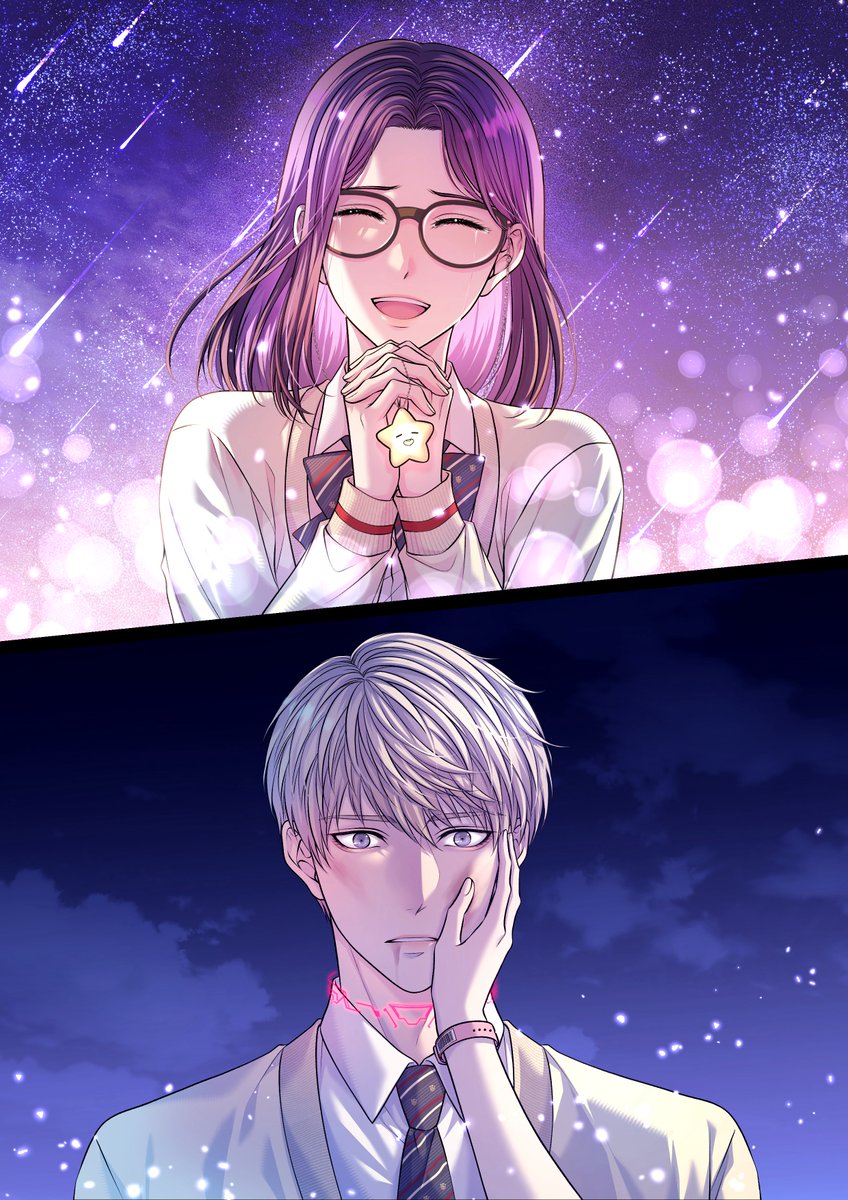 lumenflorals's tweet photo. when shooting stars fall 🌠

© commissioned from @shirou_yuki, thank you so much!
✧. ┊ #violetstar #xavier #沈星回 #セイヤ #loveanddeepspace https://t.co/Pd6i4gGWRz