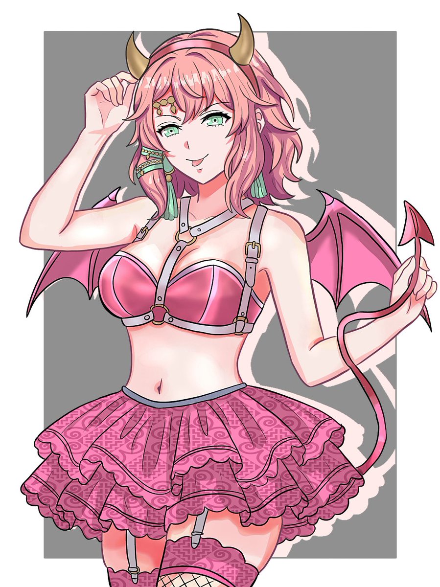 OnmM3s's tweet photo. 小悪魔アレキサンドラちゃん
#FE万紫千紅 https://t.co/m9DymfhEMd