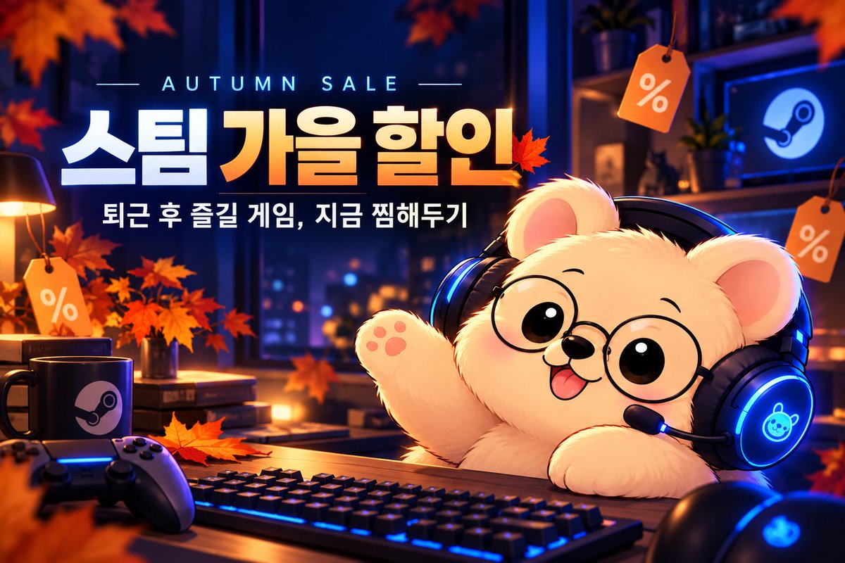 sonhi81041's tweet photo. 스팀 가을 할인 시작🍂
밥먹는 시간은 늦어도 
할인 확인은 못 참지…

몬헌 라이즈 4,980원
스카이림 SE 4,500원
사이버펑크 2077 19,800원
등등 엄청 많이 할인해요
이미지 참고!

한국 시간 10/9 새벽 2시까지!
이번엔 사두기만 말고 엔딩까지… 가능하겠지? 😂

※ 한국 스토어·10/2 확인 https://t.co/FLjxIiQXzL
