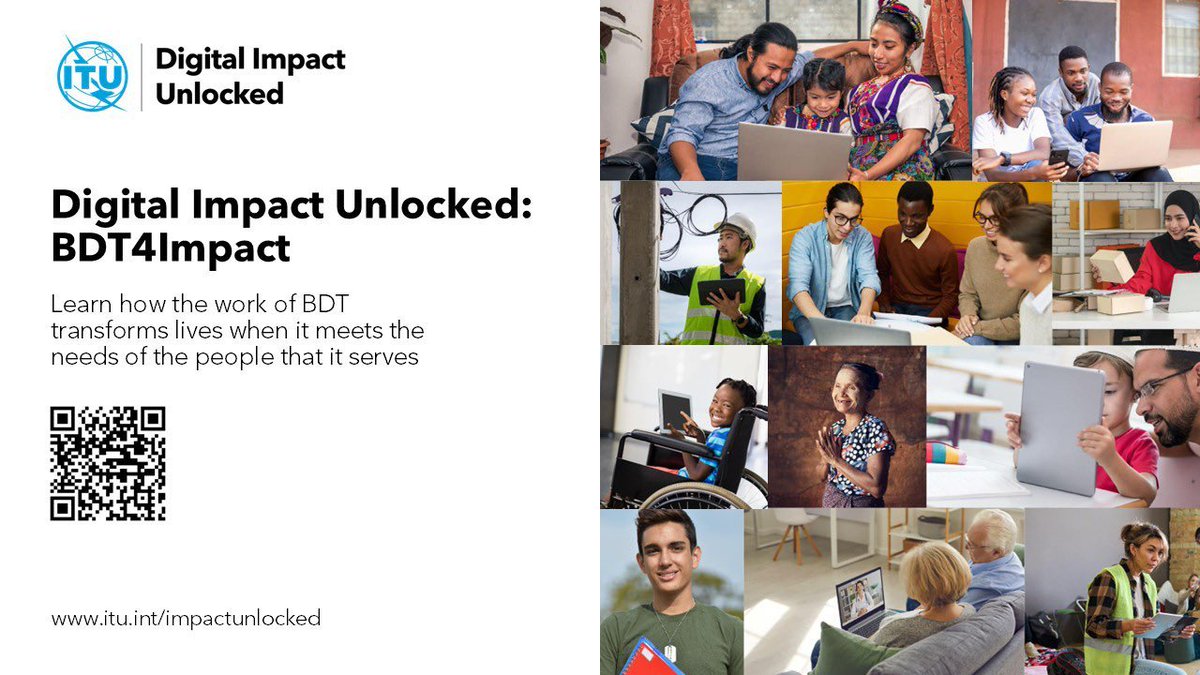 ITUDevelopment's tweet photo. Explore the #BDT4Impact stories capturing how digital development is transforming lives and communities globally 👉 https://t.co/96VRJCXhGn https://t.co/AdnS4IV3tn