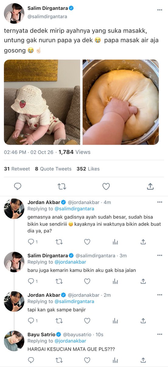 donsteacup's tweet photo. junkang mpreg au, ketika si brondong jadi ayah siaga untuk kakak ntik dan dedek bayi ntiknya. https://t.co/agnjN0ITbL