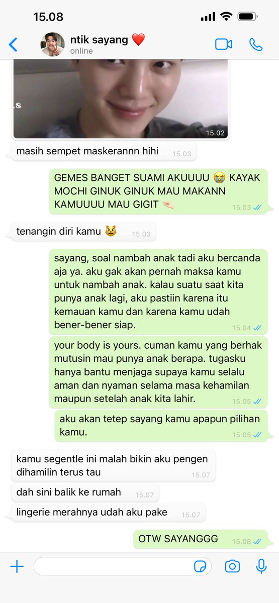 donsteacup's tweet photo. junkang mpreg au, ketika si brondong jadi ayah siaga untuk kakak ntik dan dedek bayi ntiknya. https://t.co/agnjN0ITbL