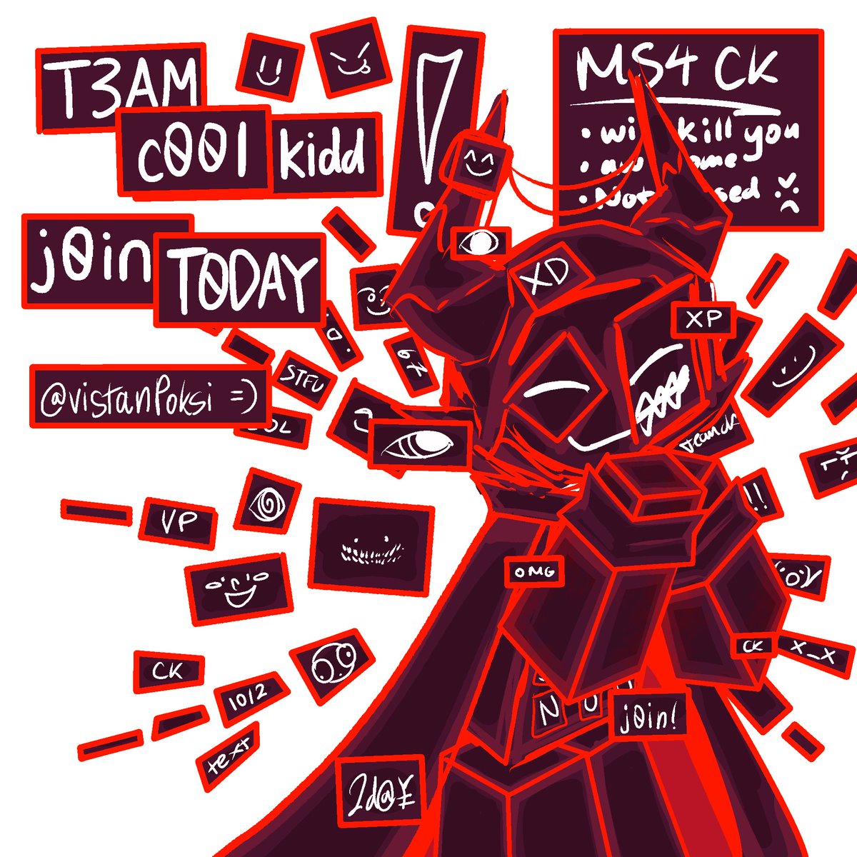 vistanpoksi's tweet photo. SH4M3 TH4T 4LL TH3 C00L3ST KIDDS 4R3 S0 M1SUND3RST00D!
#ms4c00lkidd #c00lkidd #forsaken https://t.co/RhvboN02Hp