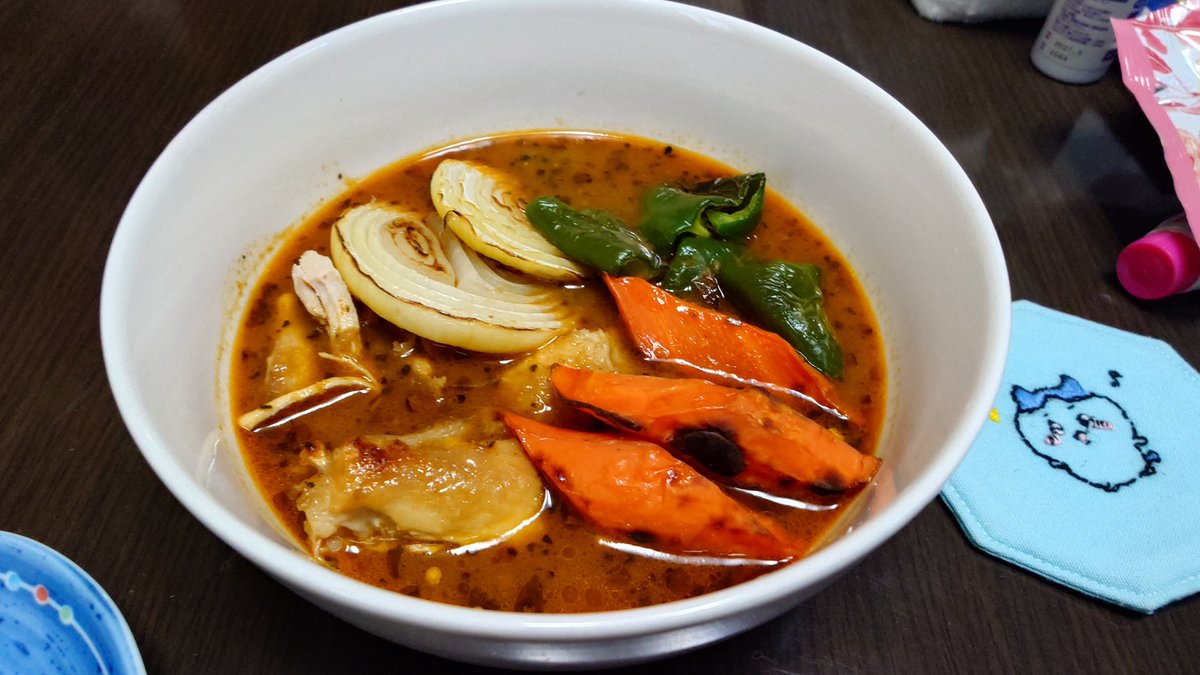 mauric_frozen's tweet photo. 今夜はスープカレー https://t.co/bdiHZIrVdV