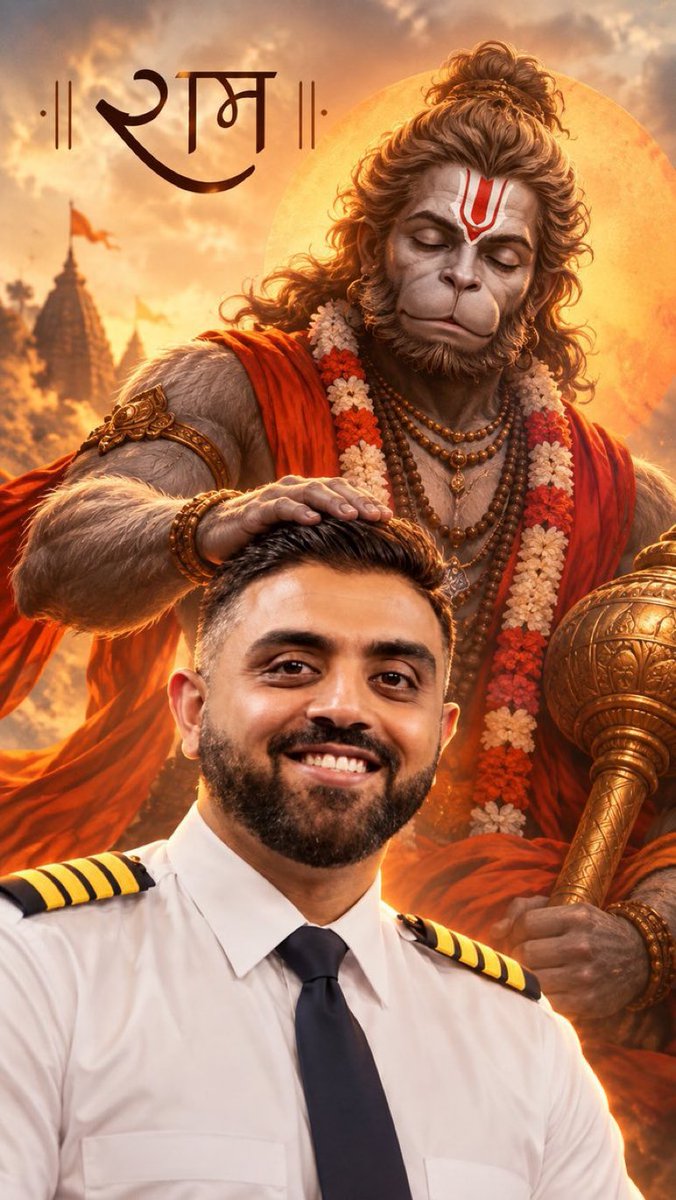 changu311's tweet photo. Jai bajrang Bali. Smit bhai to Hanuman ji ke bhakt nikle. 🙏 https://t.co/Y240k7H3Co