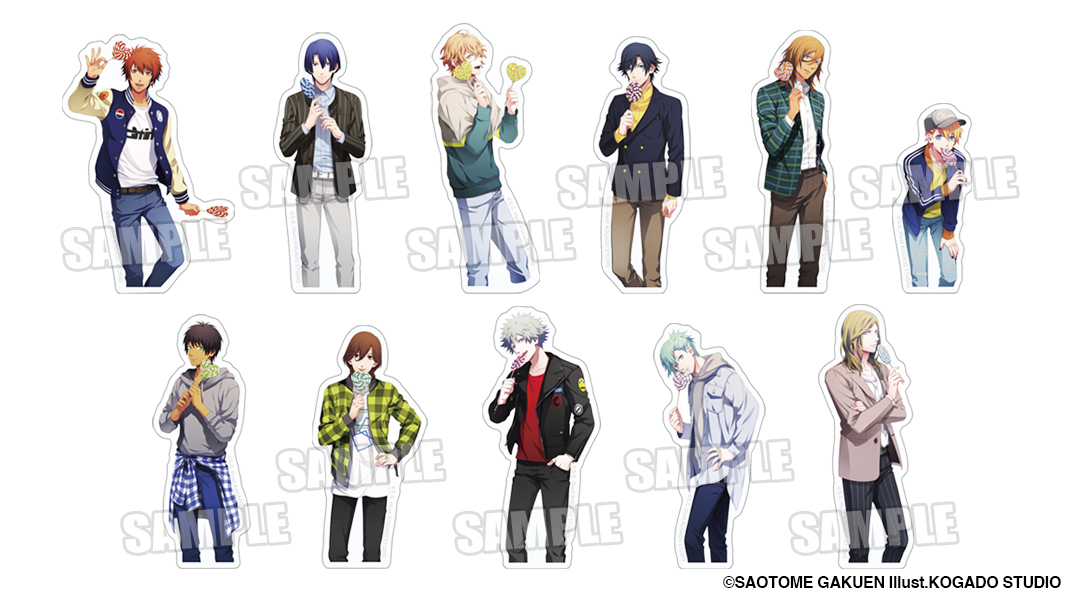 bro_utaprigoods's tweet photo. 【うた☆プリ】
トレーディングクリアステッカー Love Pop Candy Ver.
（2027/1/22発売）

全11種よりランダム
単品：550円（税込）/BOX（12パック入り）：6,600円（税込）
 
発売元：https://t.co/WEWpxer3SF https://t.co/K2DWCVugHC