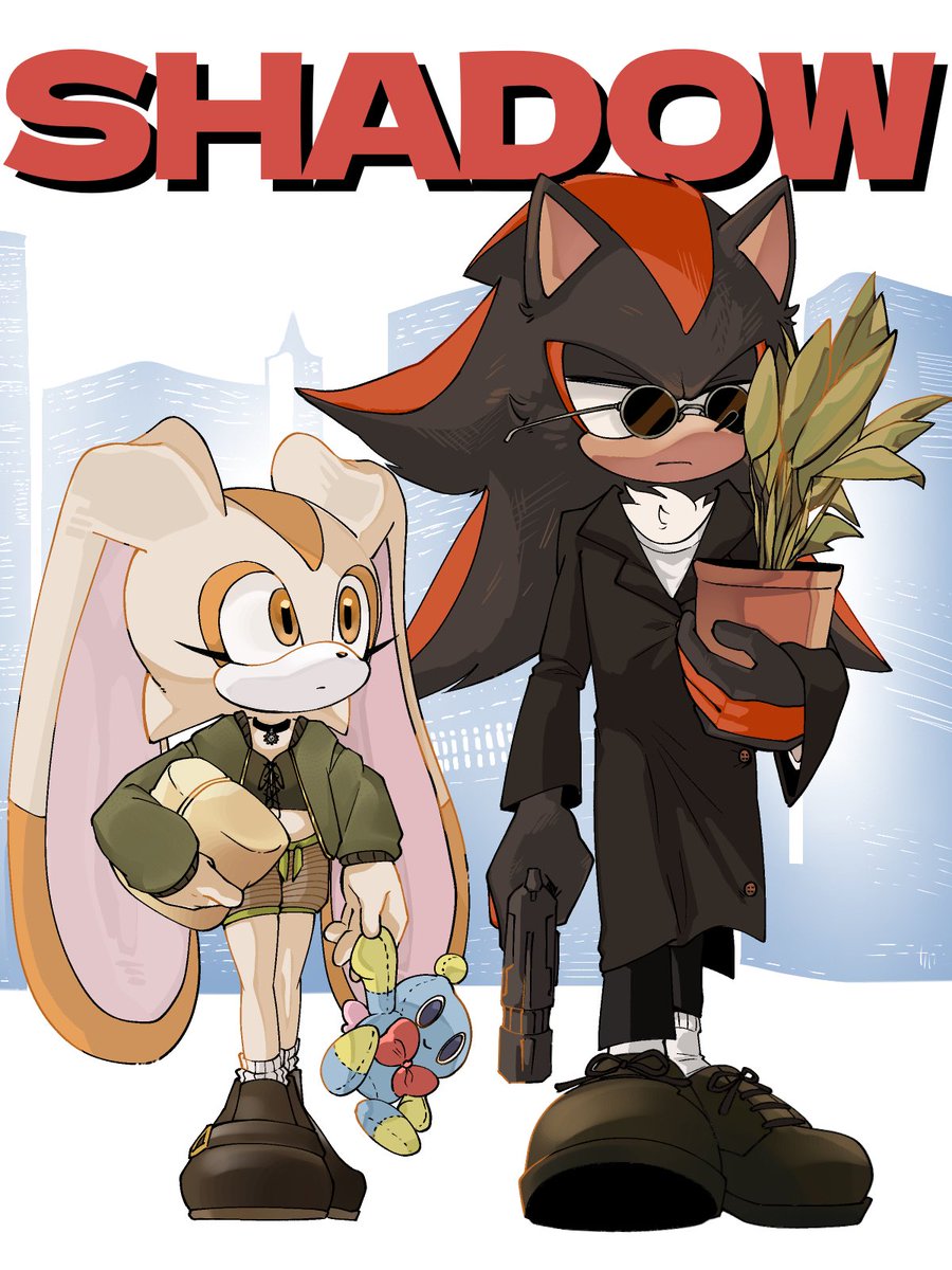 Rayunegi's tweet photo. SHADOW。映画パロ（LEON） https://t.co/0nFBKIM5wB