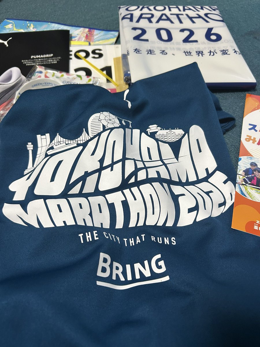 Mr_SASRUNNER33's tweet photo. 横浜マラソンのゼッケン届いた✨️
インフル治ったら身体のコンディション戻したい🥺︎ https://t.co/w3LAmyBsOn