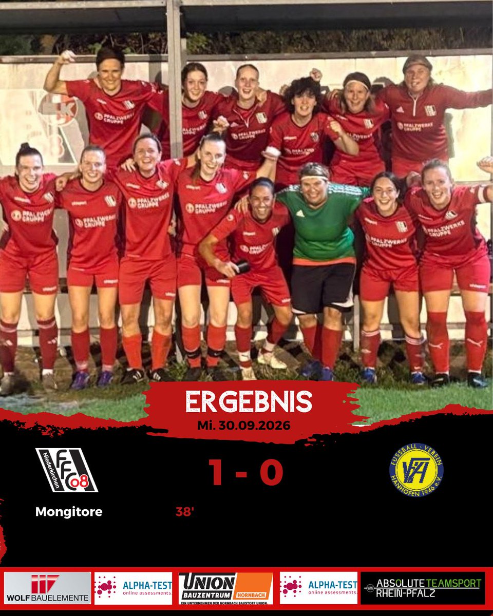 FFC_N's tweet photo. 1:0-Heimsieg und weiter ganz oben! 🔥
Von Beginn an zeigte das Team gegen den FV Hanhofen eine konzentrierte Leistung. Felicia Mongitore erzielte mit einem präzisen Schuss den Siegestreffer.

👉️ Spielbericht: https://t.co/mcatPS2jr9 

#ffc_n #Niederkirchen #zsammestark https://t.co/TX0eM7Rt6N