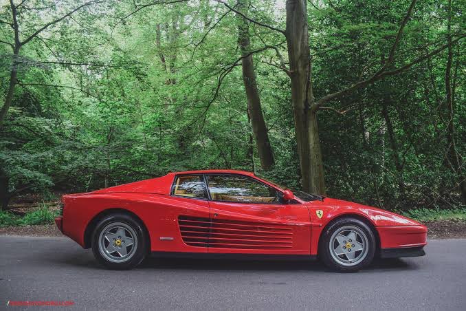Meraki_Yu's tweet photo. This is what a Testarossa look like btw https://t.co/84y69HLR5j