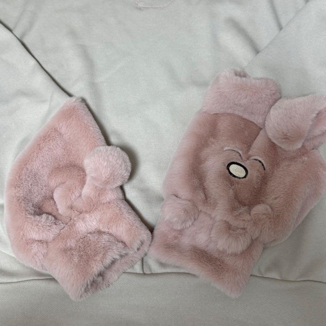 p_sabu_maru's tweet photo. ぽっぷあっぷ、もしかすると
ゆるふわ袖もふのお洋服、再販できそうな予感...！！！

また詳細決まったらみんなに報告するねッ✨
🐰🐻💛 https://t.co/vG0VDqiO6E