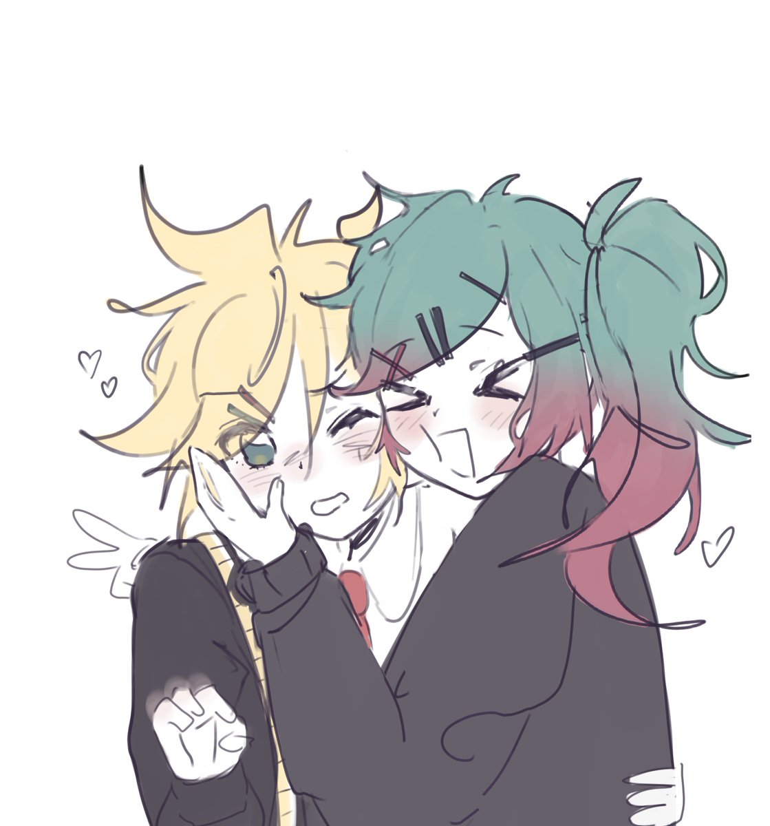 ichichan_45's tweet photo. leonilenku so cute 🥺🥺
#レンミク https://t.co/CxCLRb6uXP