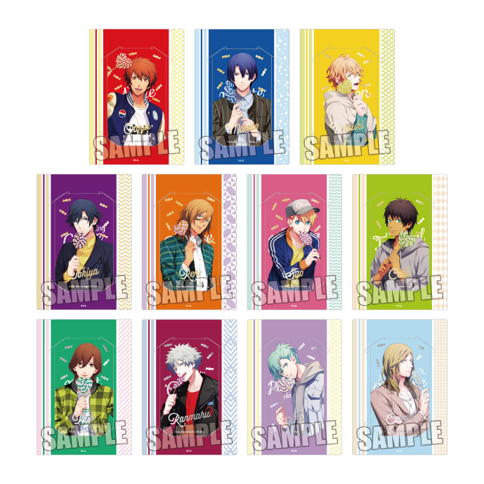 bro_store's tweet photo. 【受付開始】
『うたの☆プリンスさまっ♪』から「Love Pop Candy」のビジュアルを使用した、カスタマイズビジュアルカードコレクション、トレーディングクリアステッカー各1種と、アクリルスタンド、BIGホログラム缶バッジ各11種が登場！

#utapri #うたプリ

https://t.co/Pglk0ba4Io https://t.co/SixFvDtse7