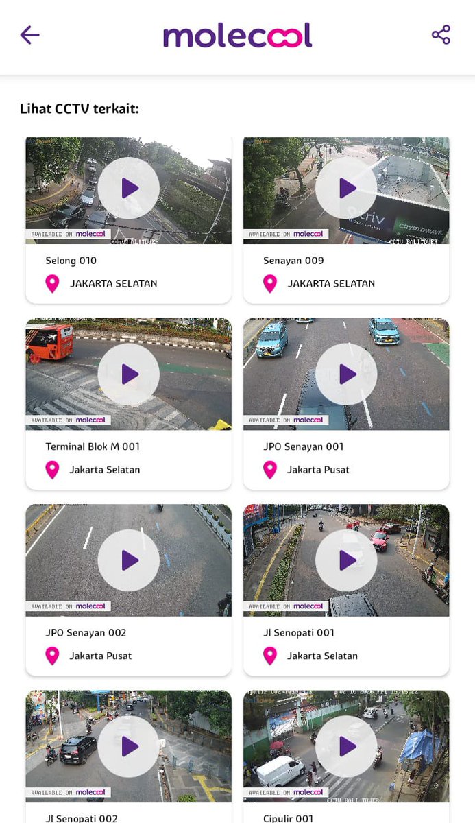 molecool_id's tweet photo. Mau Lewat Mabes Polri? Cek Rute Dulu!

Siapkan rute alternatif dan cek kondisi jalan via Molecool Live CCTV sebelum berangkat.
#InfoLalin #Molecool #TemanDiJalan  
https://t.co/N6GcJOuiY8 https://t.co/sGHORX9m8k