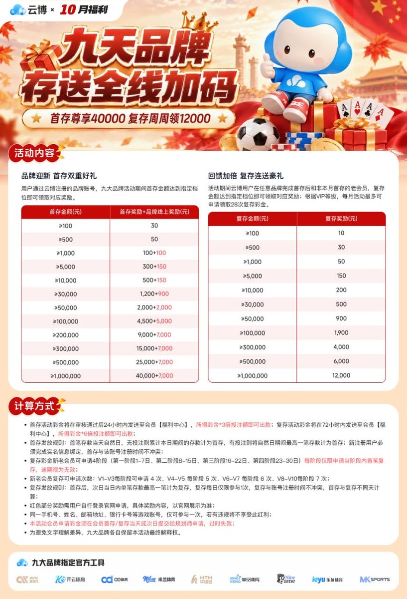 ProudMumaUK's tweet photo. #欧国联 #足球战报 #欧洲国家联赛 #足坛热点
十月国庆福利大欢送  
 云博体育独家赞助  
https://t.co/gkIheoMGEG 
https://t.co/gOsOk7RSjx
喜欢足球的点击链接下载注册，官方福利大跳水，平台上各种足球赛事直播，电子竞技，棋牌娱乐种类多多，而且冲值上车快，下车稳！！！ https://t.co/eKRkg9baFJ