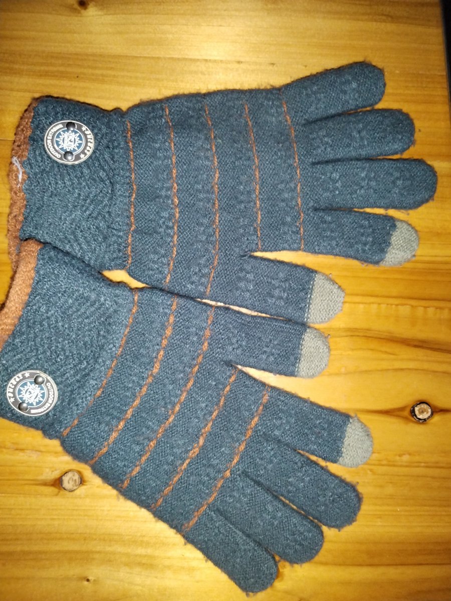 AnthonyGra5kfy's tweet photo. I found a pair of warm gloves with a secret pocket to tuck short notes, wipe my hands when needed, and they look really good! https://t.co/t5nAibkdUC