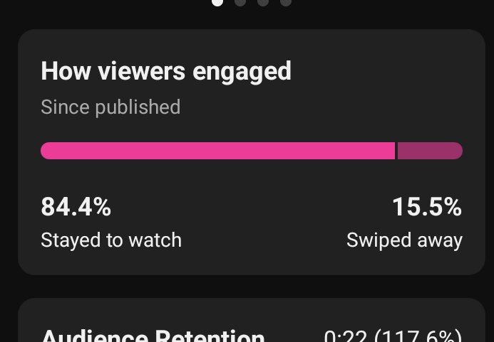 VeejayTube's tweet photo. @TeamYouTube None of my Shorts have less than a 75% “Stayed to watch” rate, but whenever a video reaches around 25K views, YouTube suddenly stops recommending it. This has happened with my last 30 Shorts. Why is this happening?https://t.co/qY0QywgoDN https://t.co/hTteNMwwi3
