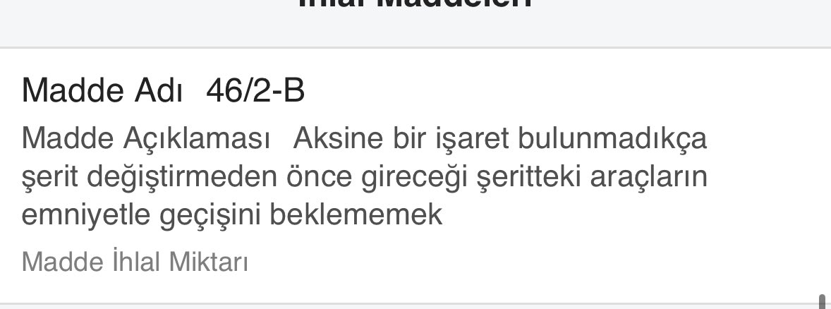 bsraarkk's tweet photo. Böyle bir ceza yemişim e devlete düşmüş hatalı bir şey yaptığımı düşünmüyorum . inşallah o makas atanlara da ceza yazılıyordur emniyetle geçişini beklemesem bir sıkıntı olurdu karşı tarafa bu nasıl ceza anlamadım https://t.co/v9JJCxvj3V