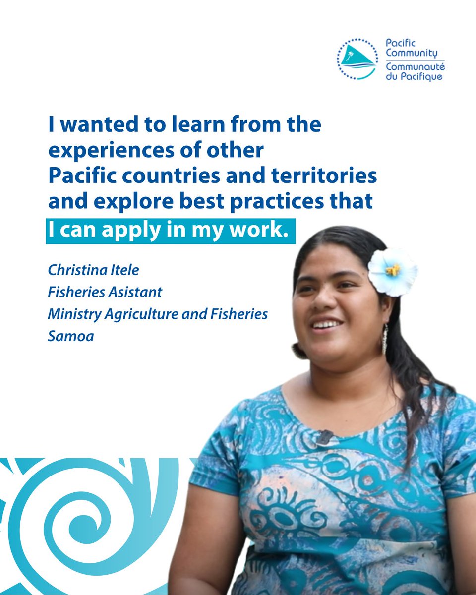 spc_cps's tweet photo. Christina from #Samoa learned how digital tools such as #FishKit and the #Ikasavea app can improve the efficiency, quality and consistency of fisheries data collection. 🤝@AFD_France @EUPasifika @theGCF @nature_org #PEUMPII. https://t.co/xmqWXgXDAR