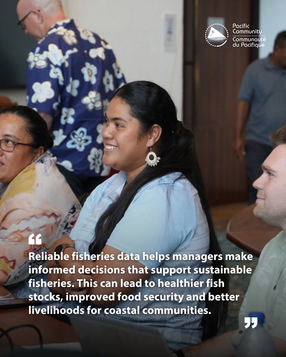 spc_cps's tweet photo. Christina from #Samoa learned how digital tools such as #FishKit and the #Ikasavea app can improve the efficiency, quality and consistency of fisheries data collection. 🤝@AFD_France @EUPasifika @theGCF @nature_org #PEUMPII. https://t.co/xmqWXgXDAR