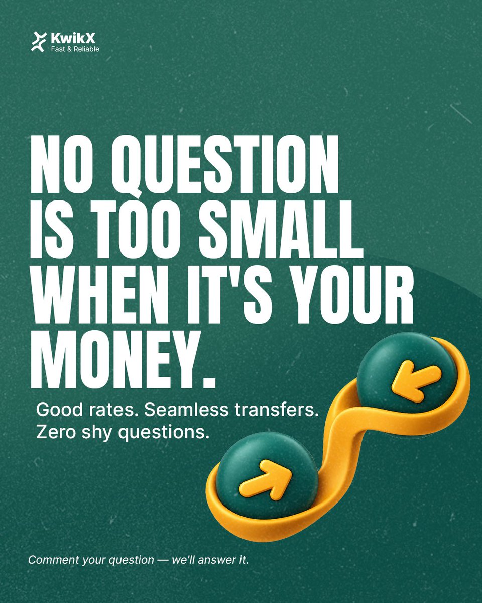 getkwikx's tweet photo. Having the right information matters when making transactions.  To double check with KwikX,  you can always comment your questions or contact the customer support. 

With that, cheers to a week filled with seamless transactions 🥂💚 https://t.co/YxpX0O6edZ