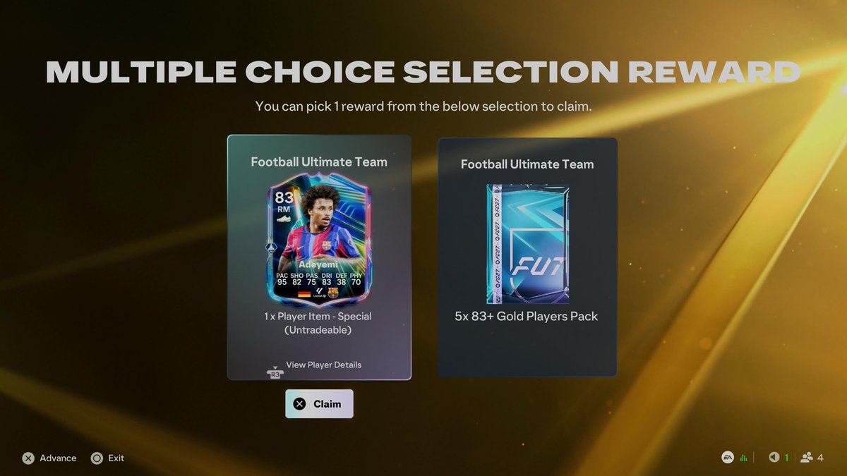 EAsportsFCleak's tweet photo. 🚨 How to Get 7.500 XP on #FC27 🚨 

1. Ultimate Team ( 4.850 XP ) 
Buy and List 10 cards from the Market
Buy the Icon Home Kit from Store.Cost = 15k 🪙 
Win 10 Matches
Score 10 goals using a Spanish 🇪🇸 player
2. Manager Career ( 700 XP )
Play 5 Career Mode Matches
3. Player Career ( 750 XP ) 
Start a Player Career with Endrick 🇧🇷 , Play only his Highlights and complete the Objectives
Play 10 Matches
4. The Grounds ( 1.100 XP ) 
Play 10 Rush Matches
Play 10 Kickout Matches
Hit 50 Street Targets
5. General OBJs ( 500 XP ) 
Play 12 games and Score 16 goals ( skip it , if you did the previous steps )

Weekend coming, time to grind😎😎😎

🔖 Bookmark and Save 📌 to help the community