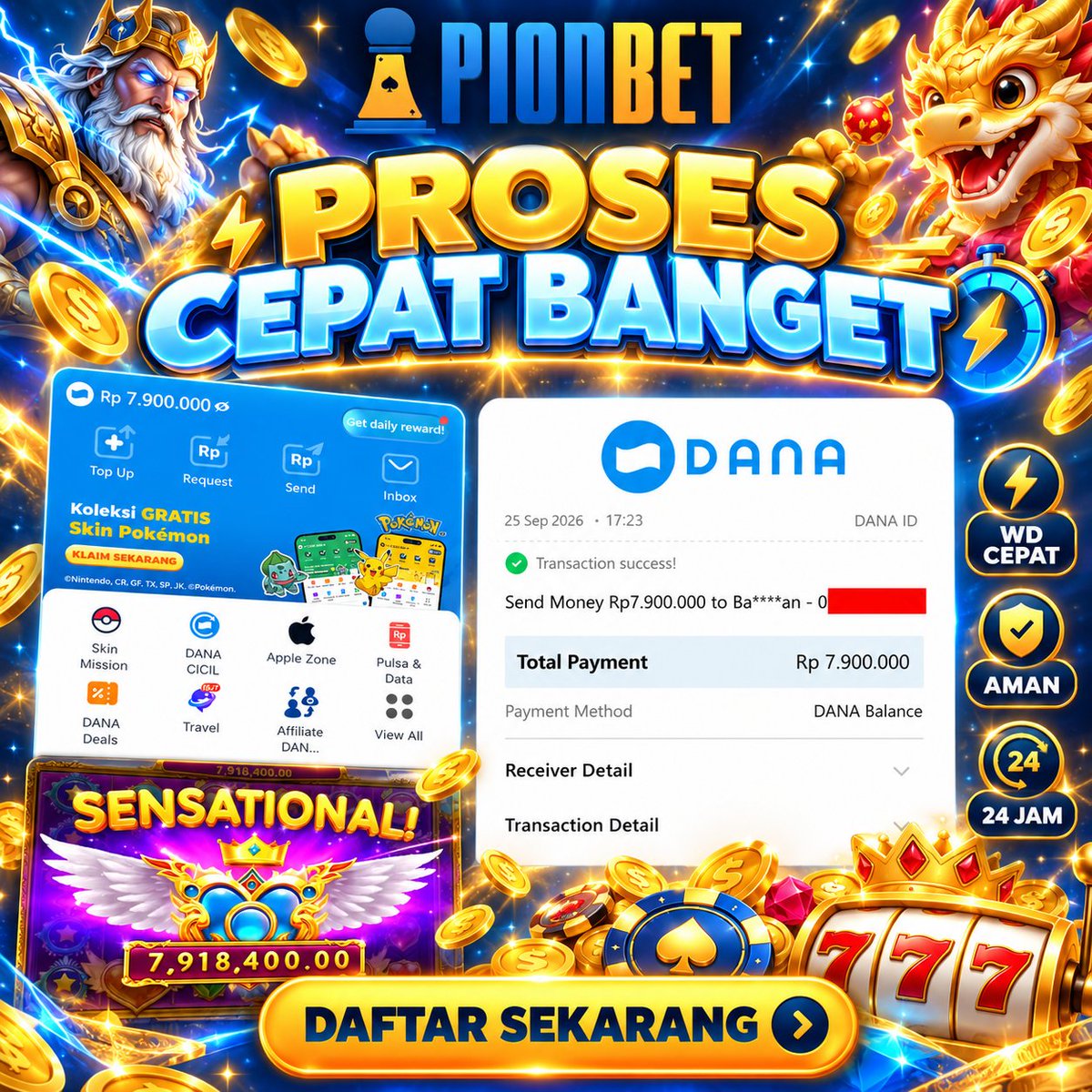 ajjjayunii's tweet photo. PIONBET ( WD sateset pake apa aja bisa ) 👈
https://t.co/lFAZIz4QEu
#pionbet https://t.co/UgFZwkG9Y4