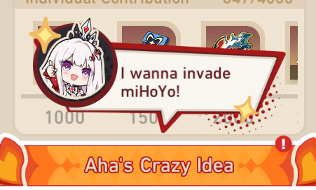 hubbowastaken's tweet photo. who's gonna tell Aha they rebranded to Hoyoverse https://t.co/Y4uAxFEIVY