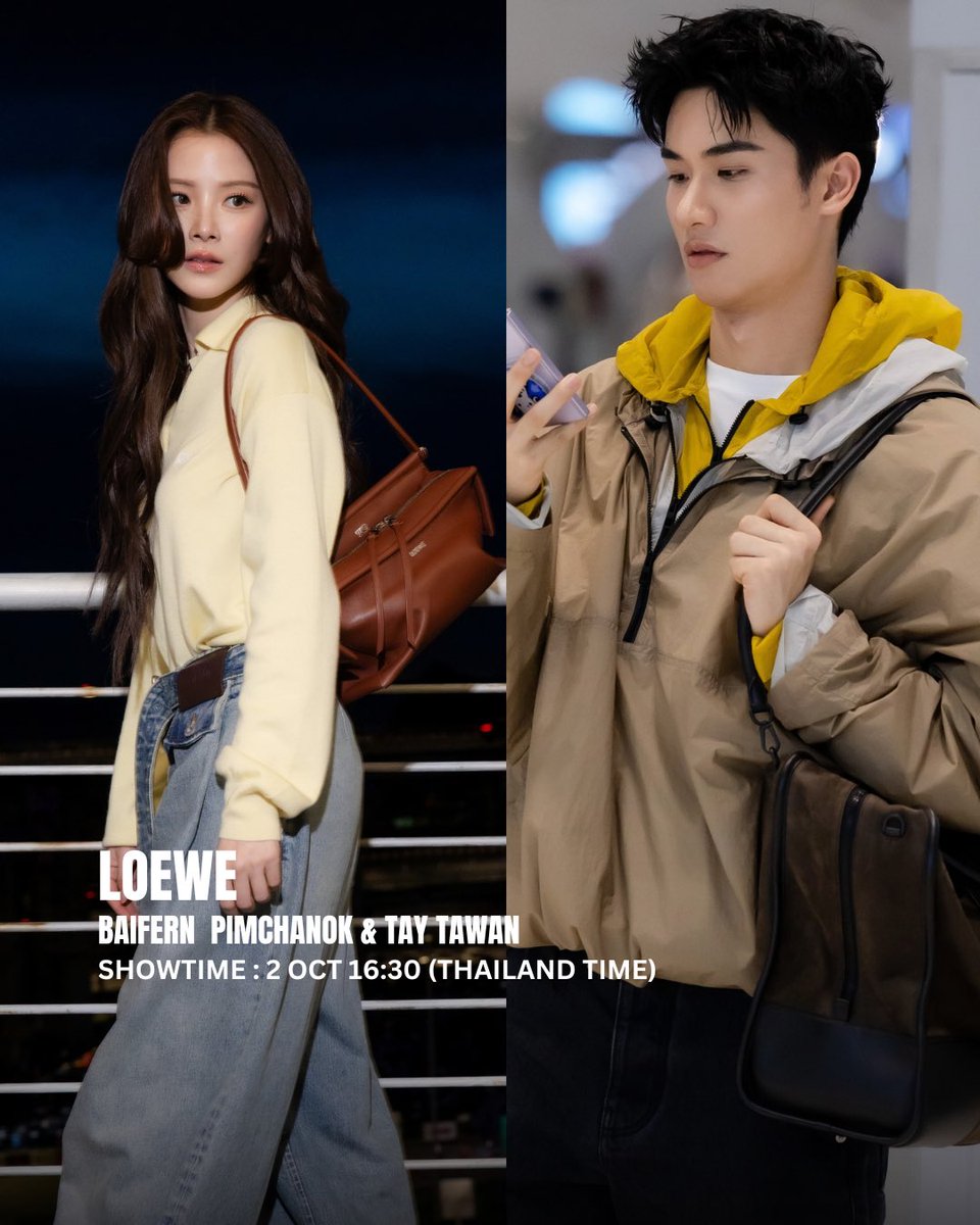 luxemattersth's tweet photo. ส่องลุคเหล่าดาราที่เข้าเตรียมเข้าร่วมชม Paris Fashion Week SS27 ไปพร้อมกันอีกครั้ง!

#BookKasidet
#EarnearnFatima
#BaifernPimchanok
#TayTawan 
#PFW
#LUXEMATTERS 
#LUXEMATTERSTHAILAND

https://t.co/WkGsHb8qDW https://t.co/xVcCsjlNn9
