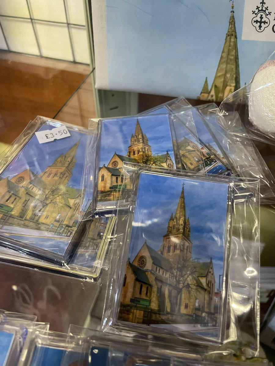 GiftsCathedral's tweet photo. Meet our knitted teddies: tagged with “Nottingham Cathedral” Limited stock. 
Pink, grey, green and pale blue colour ways. 

Set of cork coasters with logo. 

Cathedral magnets. https://t.co/LX2haXjFOR
