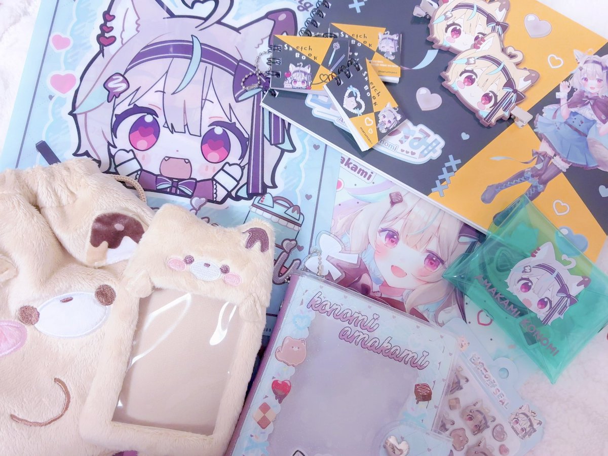 __Nonoka__'s tweet photo. オリンピアの通販届いたよっ𐔌ᐡᴗ͈  ̫ ᴗ͈ᐡ𐦯
どれもめっちゃかわいくって日常使いできそうな物も多くってとってもうれしい🙌🏻💗
大事にするねーーっ(  . .)"
#甘狼このみ https://t.co/u0Ac7T35Aq