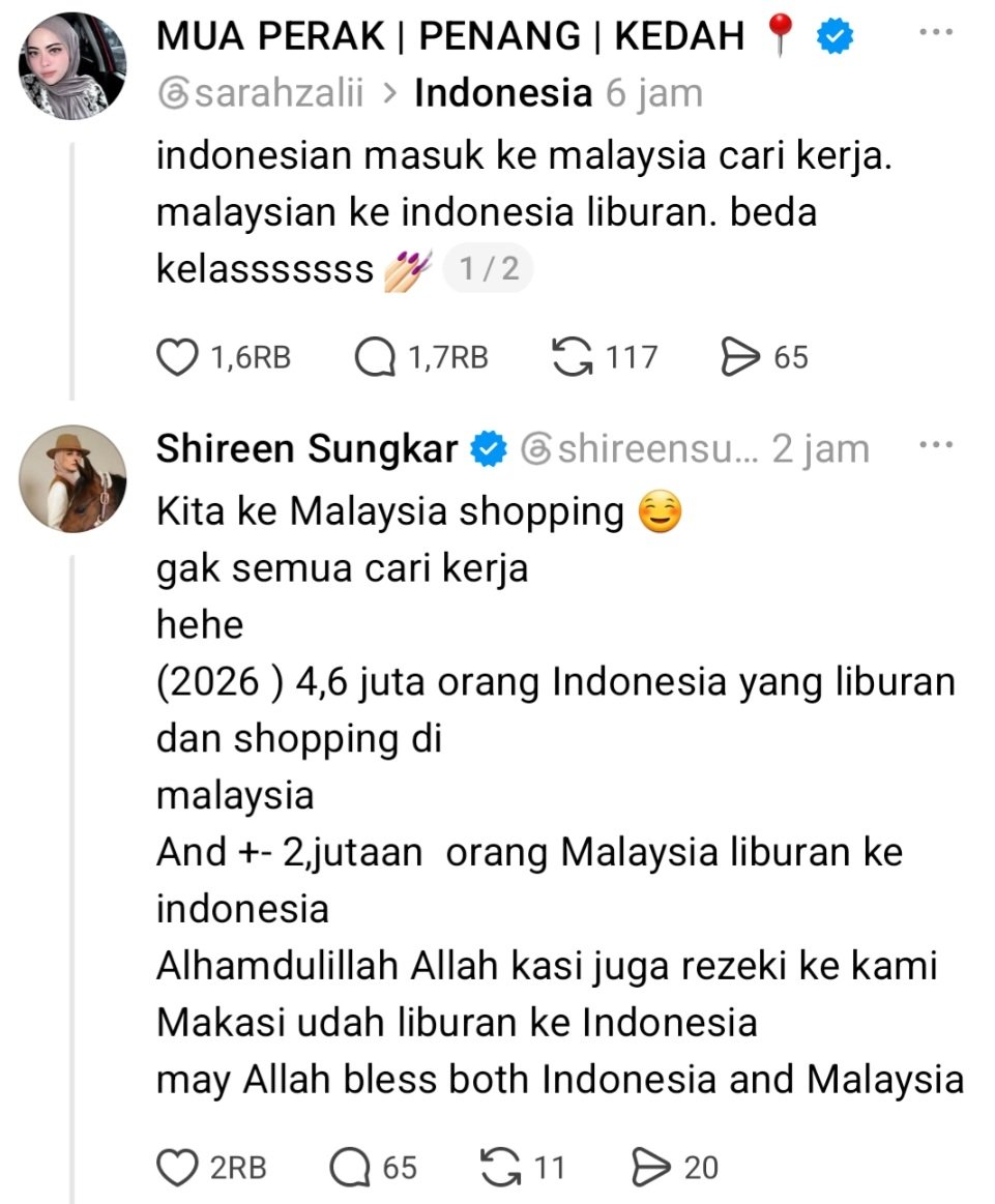 Album_3Na's tweet photo. Shireen sungkar sampe ikut komen karena kelakuan netizen malaysia. Karena bola sampe merembet kemana2🤦‍♀️ https://t.co/XtFrBBwCsj