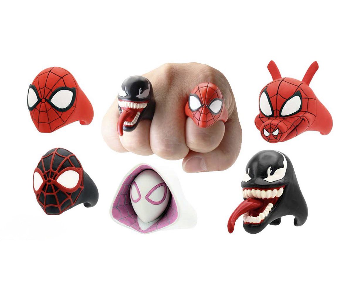 japancapsuletoy's tweet photo. 【スパイダーマン ファッションリング】 
10月発売のガチャガチャ。 
https://t.co/SrRV67Y1n1 #pr https://t.co/niBiDON6YC