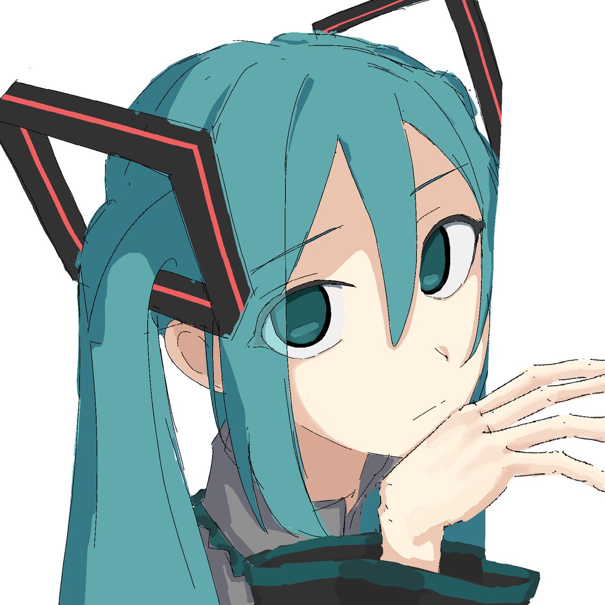 ochidasaku35951's tweet photo. 初音ミク　#イラストㅤㅤㅤ https://t.co/EVhDymsZJl
