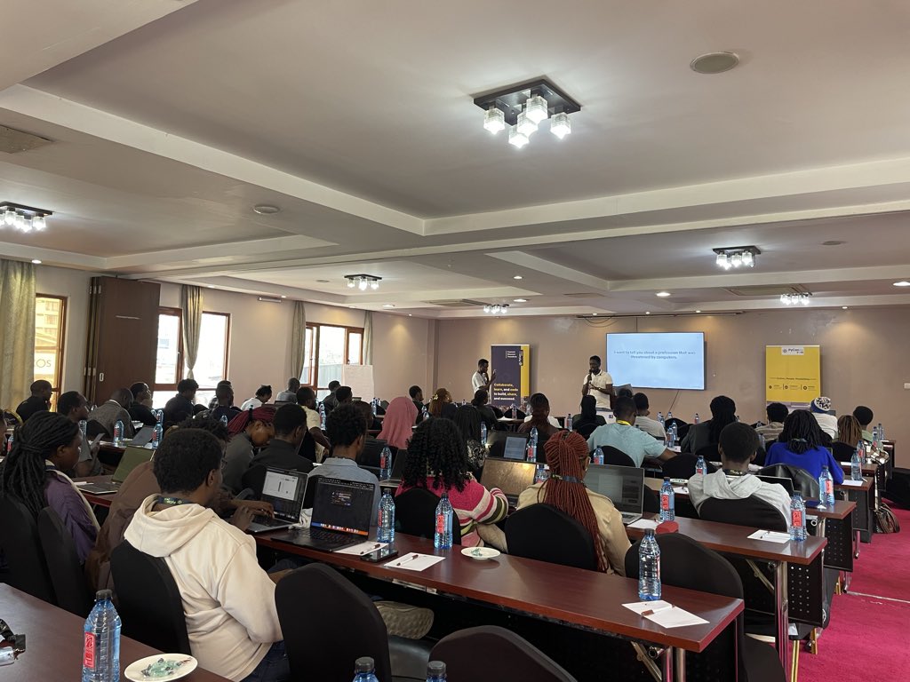 SLenapunya's tweet photo. “The code is the easy part. The engineering never was.”

Mwangi Kabiru’s keynote at #PyConKE was a reminder:

AI is making code abundant. The real value is understanding systems, users, security, constraints and why.

Don’t run from AI. Adapt. Build with it. 

#PythonKE https://t.co/r9WB0Rc1VZ
