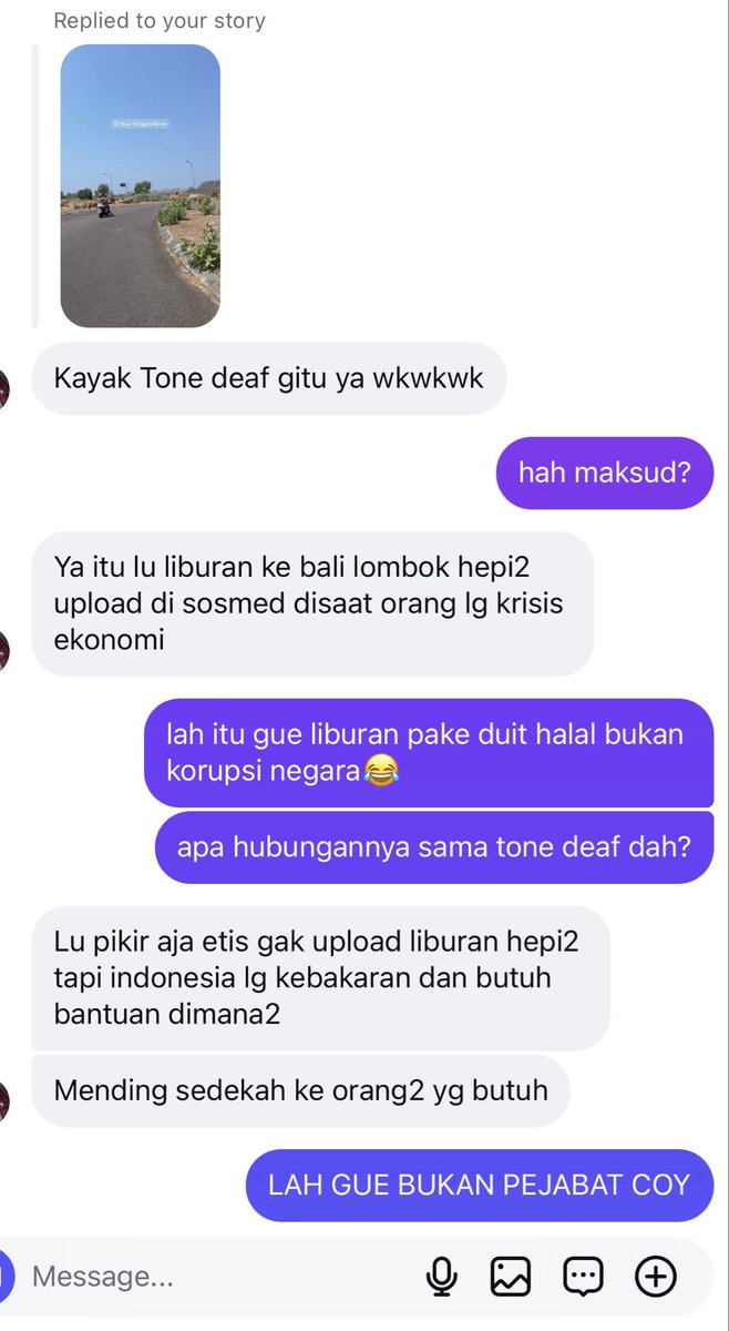 americhanoo_'s tweet photo. YA EMANG GA BOLEH KALO RAKYAT BIASA KAYAK GUE MAU LIBURAN ???😭🫵🏻 https://t.co/u1BJFwf2ag