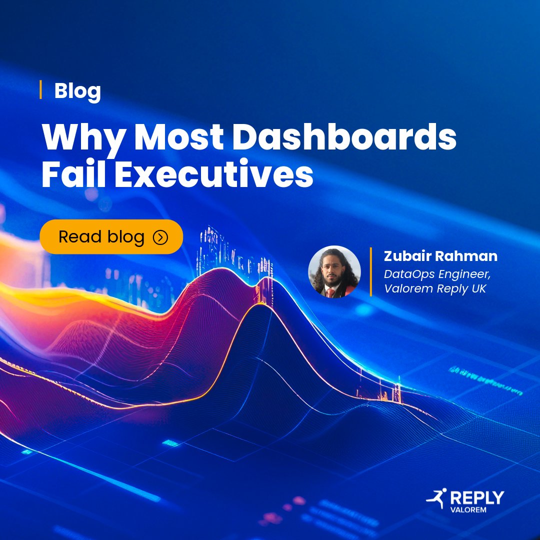 Valorem's tweet photo. When executives see conflicting numbers, slow-loading reports or metrics they can’t trust, adoption quickly falls away. Our latest blog examines the root causes of dashboard failure and the foundations needed to deliver reliable, decision-ready insights.

https://t.co/SQjH4HLiAH https://t.co/ayyiodsZ3l