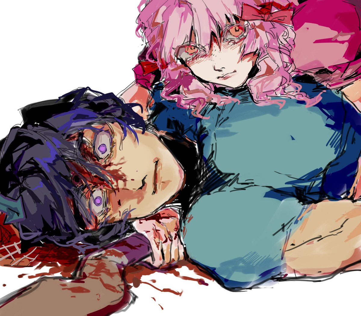 Olive1vk1's tweet photo. 动作有参考😢 #lookout3d https://t.co/w59YQrW5k5