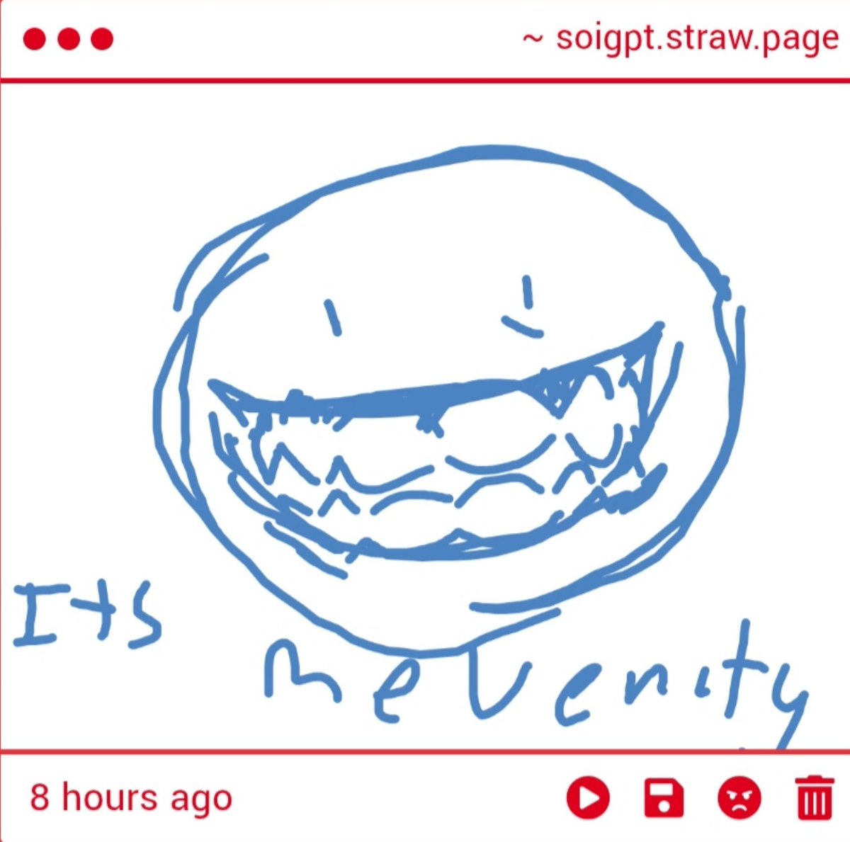 melikEatingappl's tweet photo. Verity isnt blue...:ohioskull https://t.co/GEVTlfI4af
