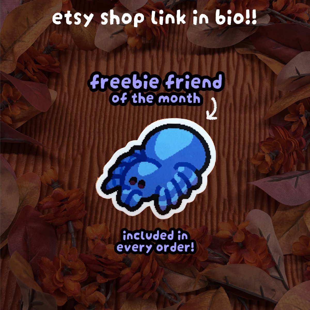 caridescent's tweet photo. New stickers for October! (˶ᵔ ᵕ ᵔ˶) https://t.co/yJYl78D9UW