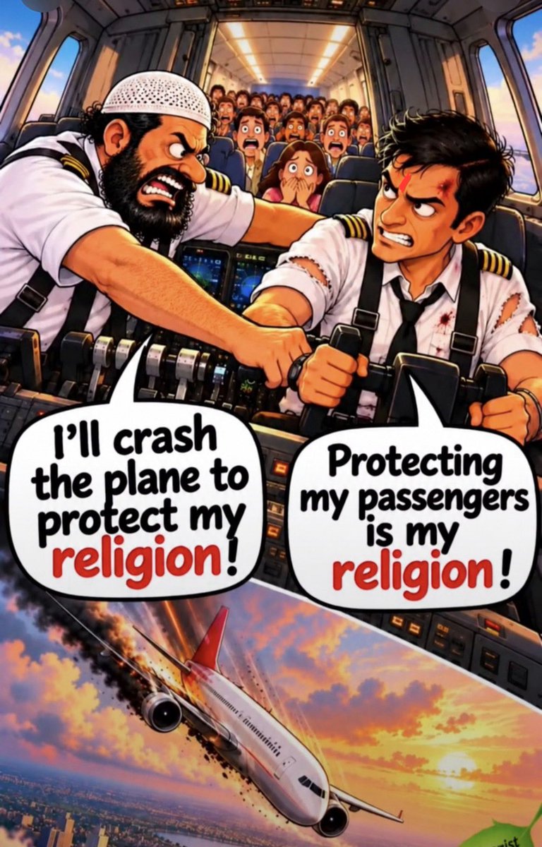 kajal_jaihind's tweet photo. नमस्ते @IndiGo6E @airindia @AirIndiaX 
हम इंडिगो एवं एयर इंडिया के फ्रीक्वेंट फ्लायर है, आपसे अनुरोध है की मुसलमानों को पायलट या क्रू मेम्बर में ना रखें,
ये जिहादी अब पूरे विश्व के लिए और मानवता के लिए खतरा बन चुके है। https://t.co/tkM59bNbLq