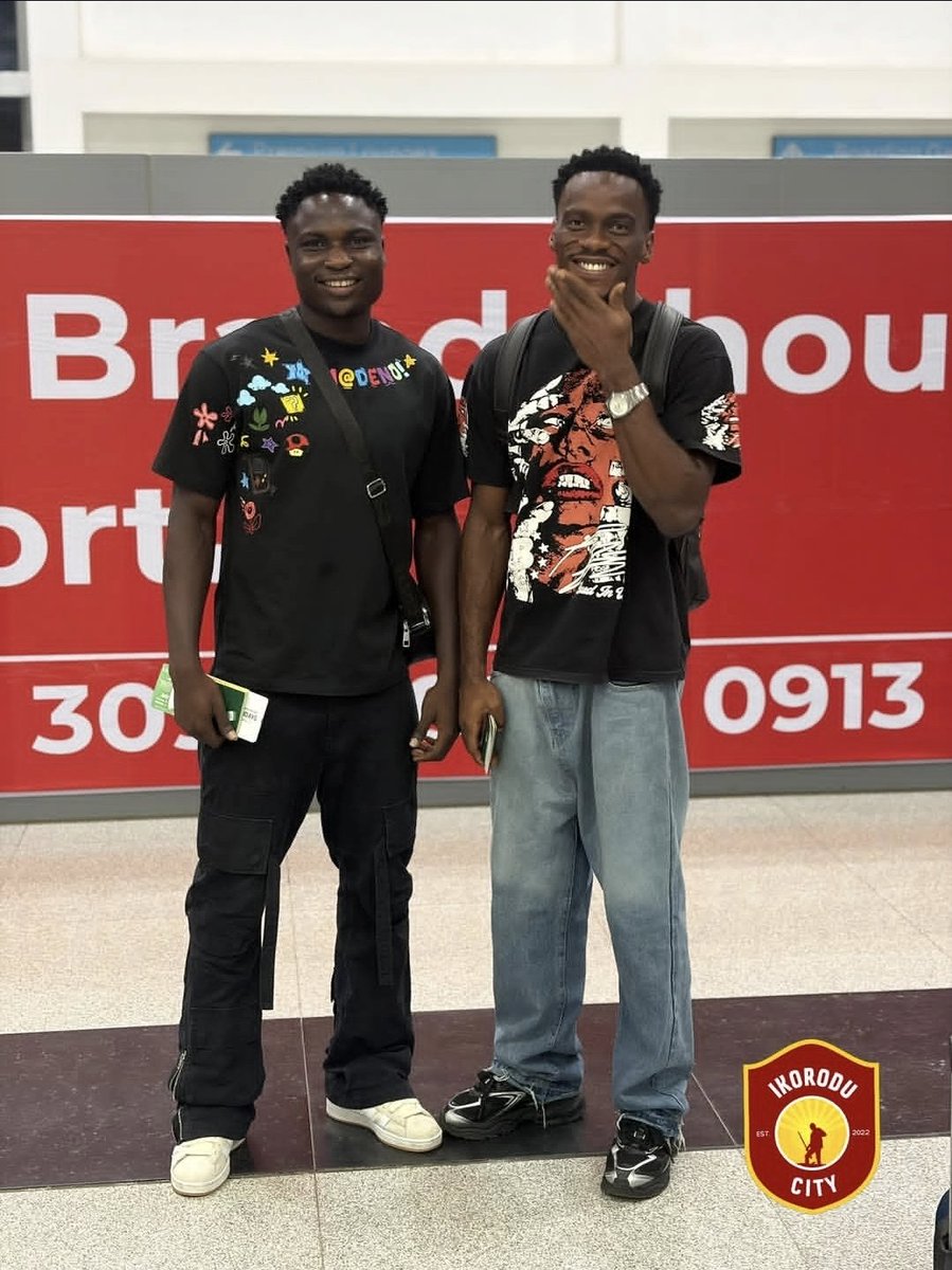 PoojaMedia's tweet photo. Ikorodu City GK, Micheal Atata &amp; Midfielder, Remi Adeoye are off to Russia to join the Super Eagles. 

Reward for good form 🔥 https://t.co/tvUA7b5hIm