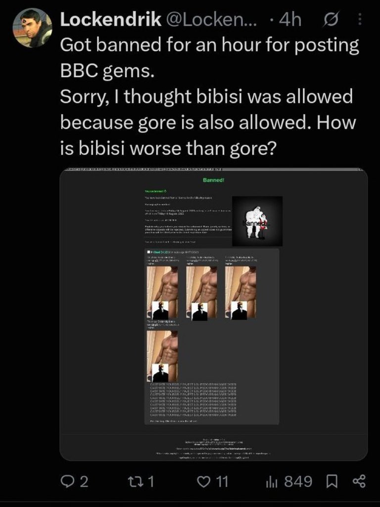 ScythianPG's tweet photo. >you need to goon to bibisea instead of anime girls fuggen jerdee https://t.co/aV8il0m8qA