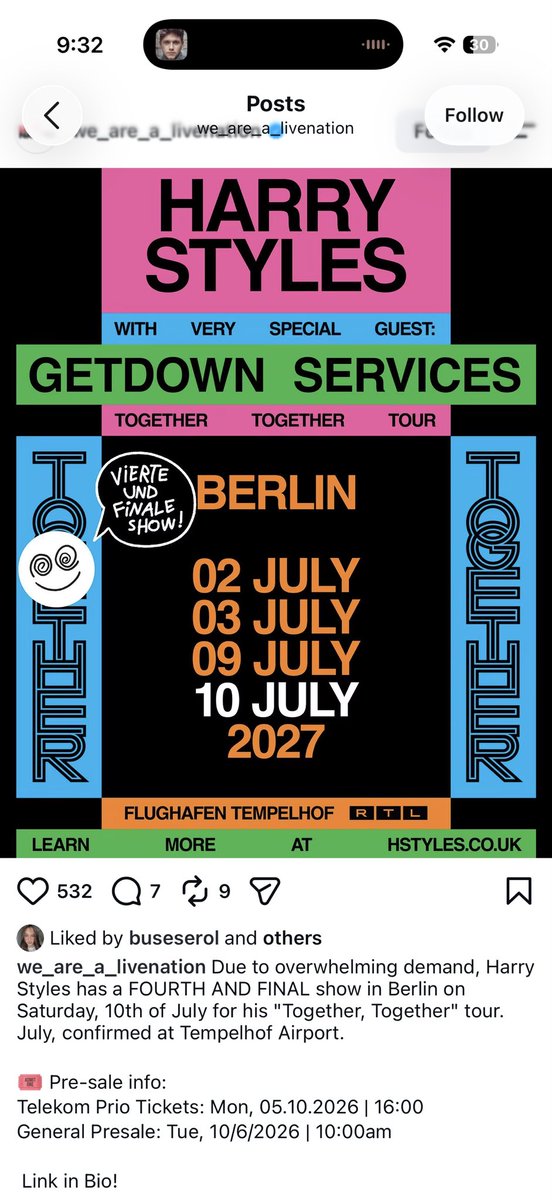 kissingatdiscos's tweet photo. another berlin show added omg https://t.co/qhAo0TV3Mc