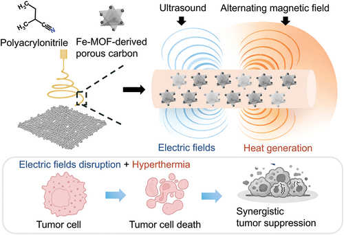 STAM_Journal's tweet photo. #STAM Fe-MOF/PAN nanofibers enable dual electric and thermal therapy, enhancing glioblastoma treatment efficacy via synergistic stimulation. 🔗 https://t.co/vpdzorC34K #GBM https://t.co/pTex8Mqc76