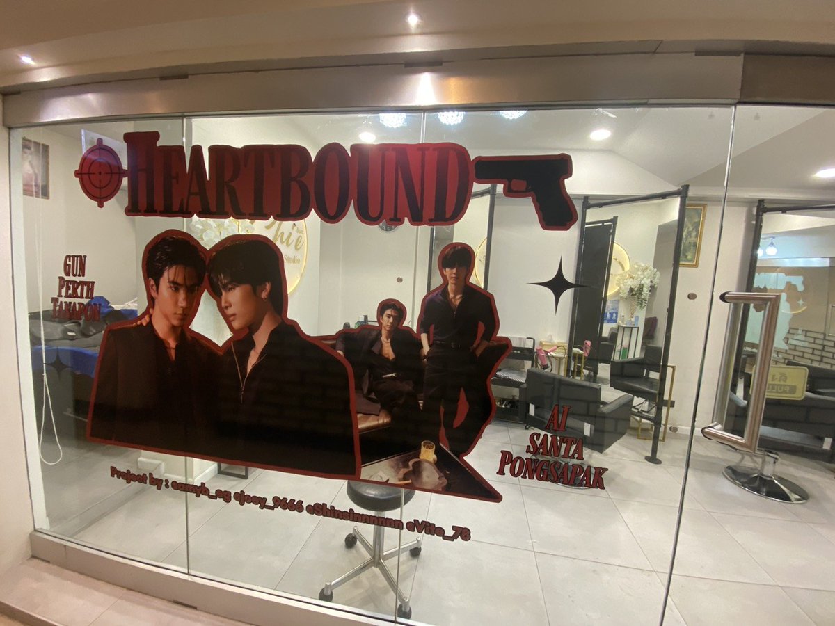 Shinsinnnnnn's tweet photo. 🖤Heartbound Project is still here! 🤍

We’re happy to share that our project will continue until 15 October 2026! ✨

📍 B2 GMM Building – Chi Hair Studio

Project By @Shinsinnnnnn @joey_9666
@amyb_eg @Vite_78

If you’re around GMM Building, don’t forget to stop by, take some photos, and enjoy the Heartbound project with us. 🫶🏻

Let’s keep supporting and sharing the love for PerthSanta and Heartbound together! 💕✨

#HeartBoundSeries #PerthSanta