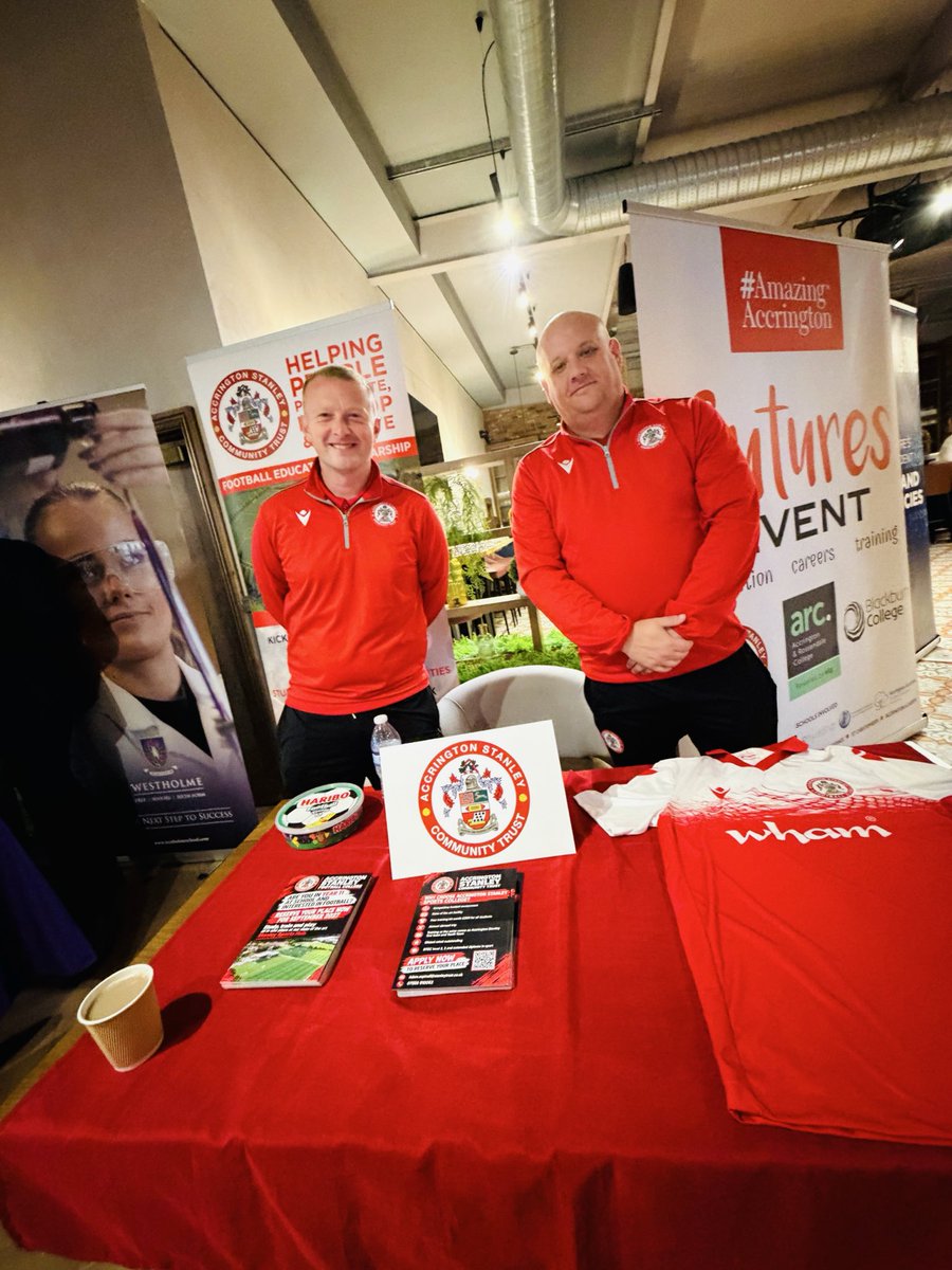 AmazingAccy's tweet photo. Just some of our fantastic exhibitors! 👏
A huge thank you to every organisation giving their time today to speak with, inspire and encourage Hyndburn’s young people.
#AmazingAccrington #FuturesEvent https://t.co/onGmlNgEaS