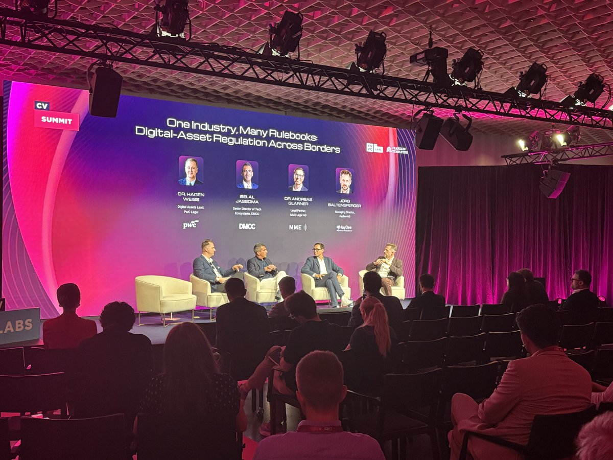 validvent's tweet photo. 🏔️ The institutions have arrived 

Robby was at CV Summit 2026 in Zurich, alongside CV VC, Ripple &amp; Swiss Crypto Tax.

Key topics: institutional adoption, agentic AI, quantum threats &amp; RWAs and the need for compliant tax infrastructure.

We’re building for the next cycle. 🚀 https://t.co/2BVuhkpjZf
