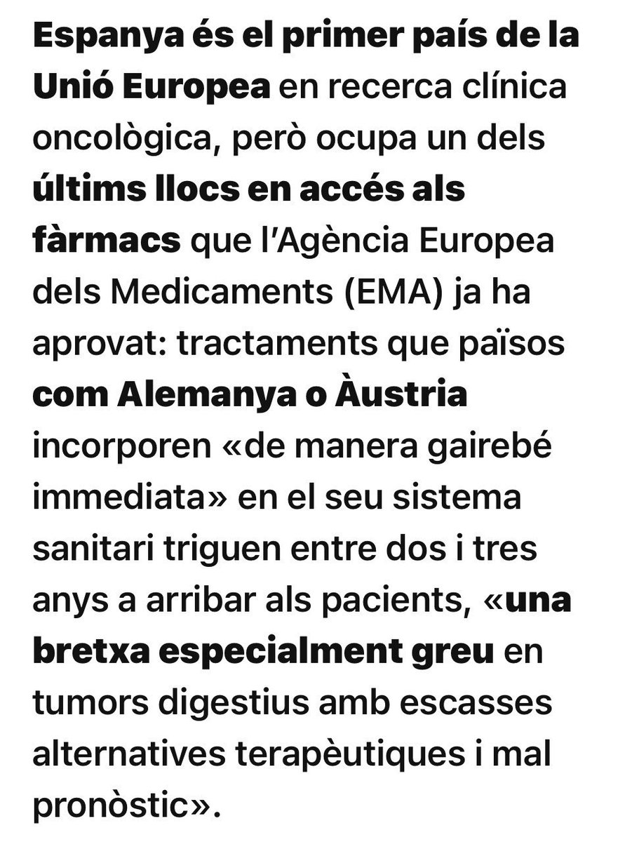 MRSHL0's tweet photo. Us vaig dir que ens costaria la vida, LITERALMENT, curar a mig món, i és que no hi ha recursos. +600 milions en curar menors a SJD i VH vinguts de manera estranya, i després estem en despesa desplaçada a Salut i no paguem tractaments nous aprovats per l’EMA.

Patirem. https://t.co/6vjSRtn4dV
